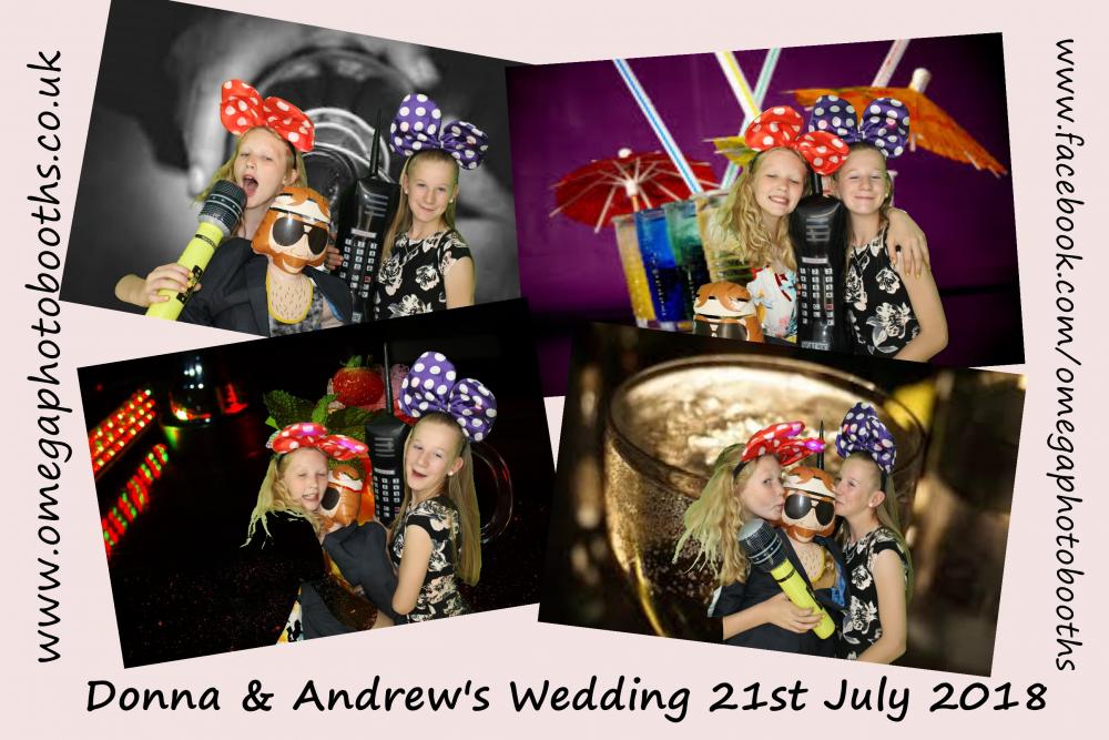 Donna & Andrew's Wedding | View more photos from the event at gallery.omegaphotobooths.co.uk/u/Omega-Photobooths/Donna-Andrews-Wedding